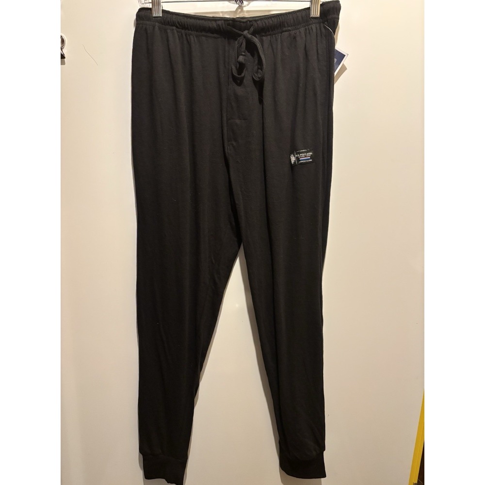 U. S. Polo Assn Black Sleep‎ Pants Women's Size Medium